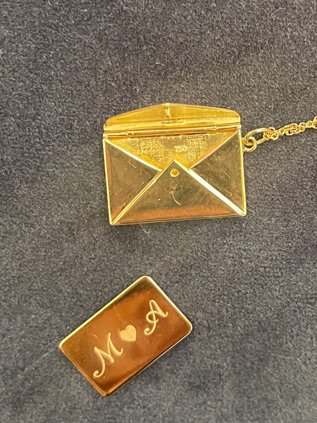 Envelop Secret Letter Necklace