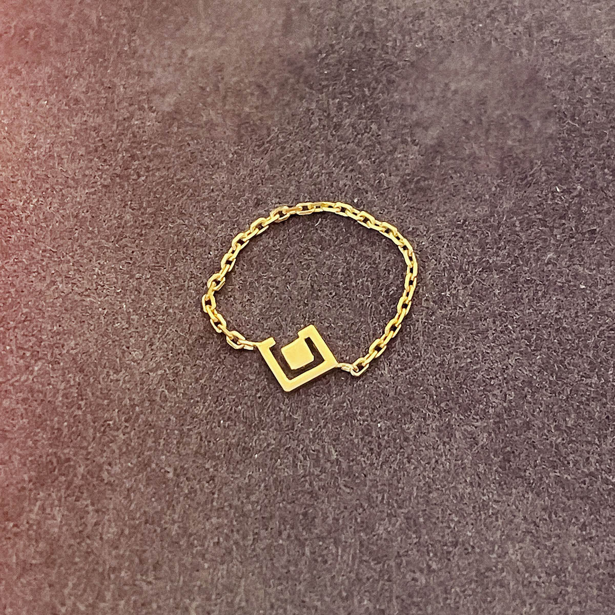 Personalized Letters Rings