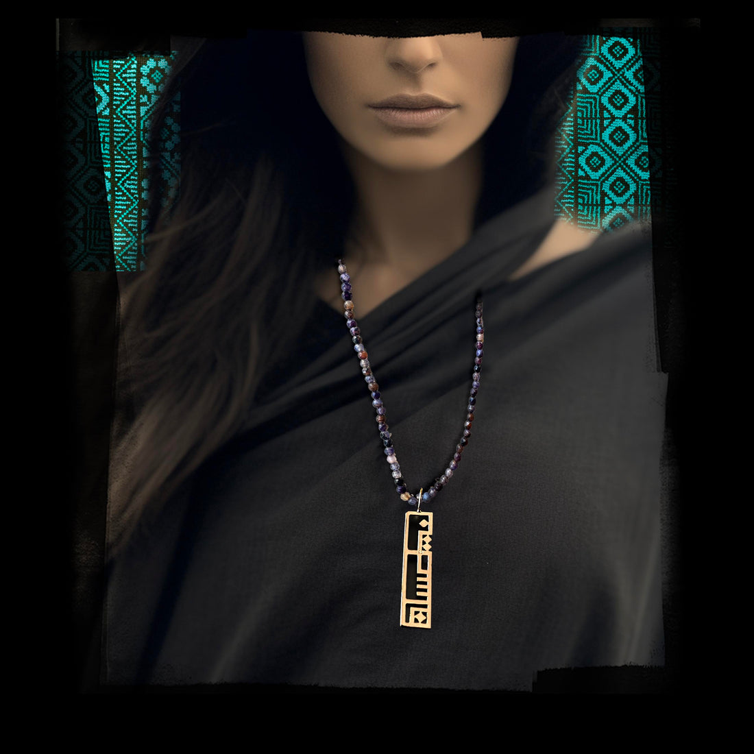 Palestine Name Beads Necklace