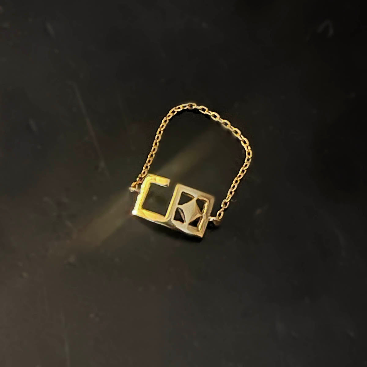 Personalized Letters Rings
