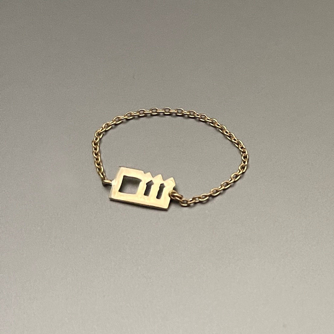 Personalized Letters Rings