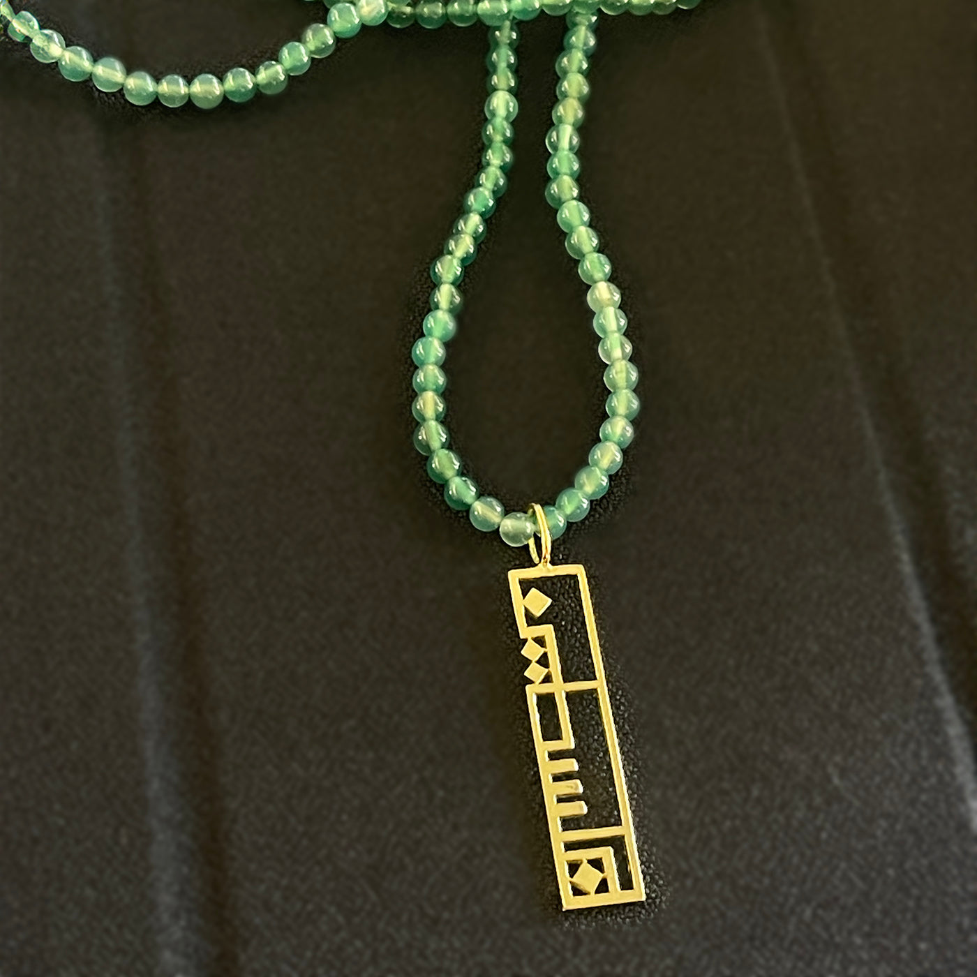 Personalized Nationality Beads Necklace