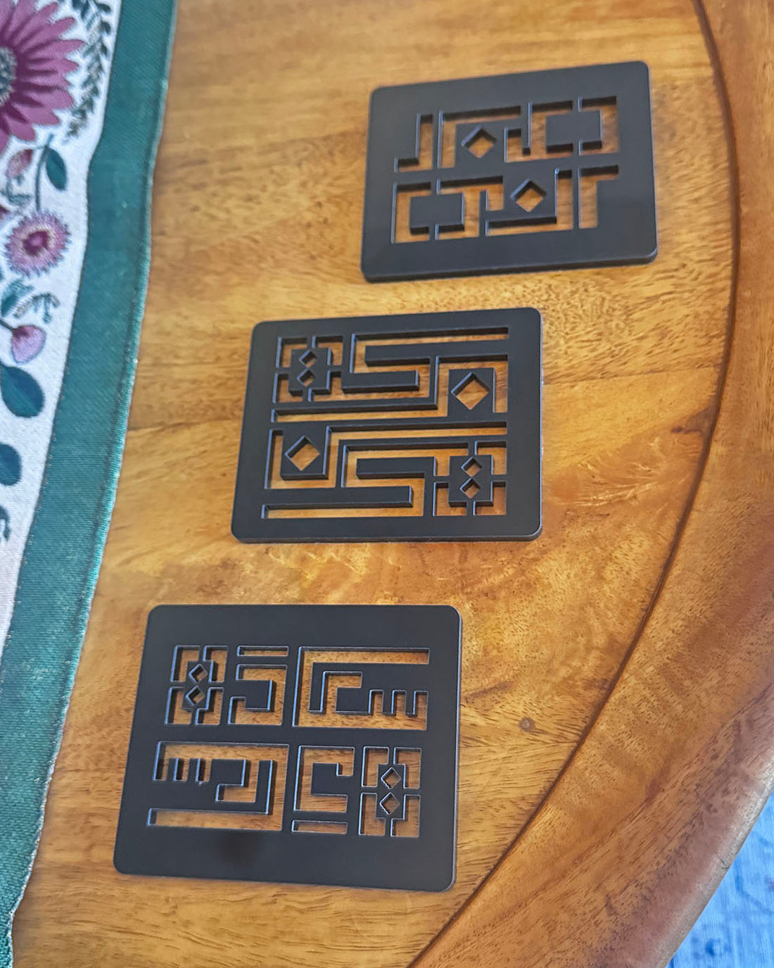 Table Art Coasters Set x 3