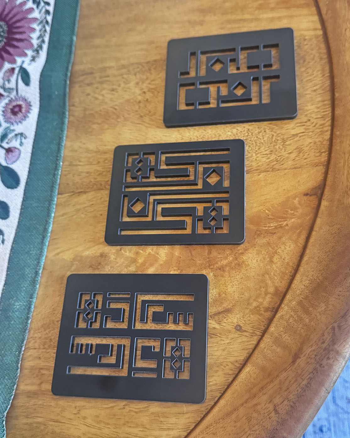 Table Art Coasters Set x 3