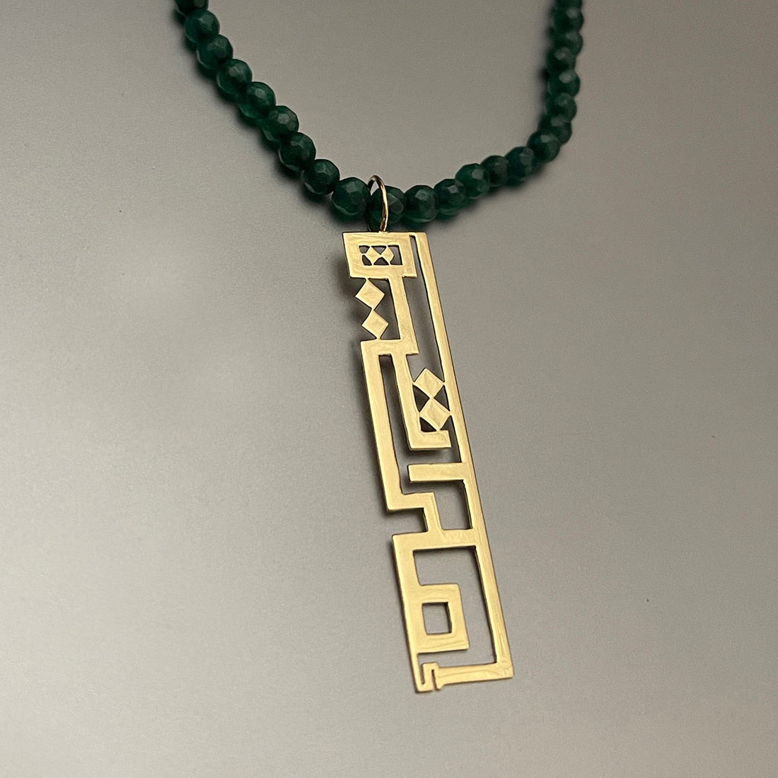 Personalized Nationality Beads Necklace