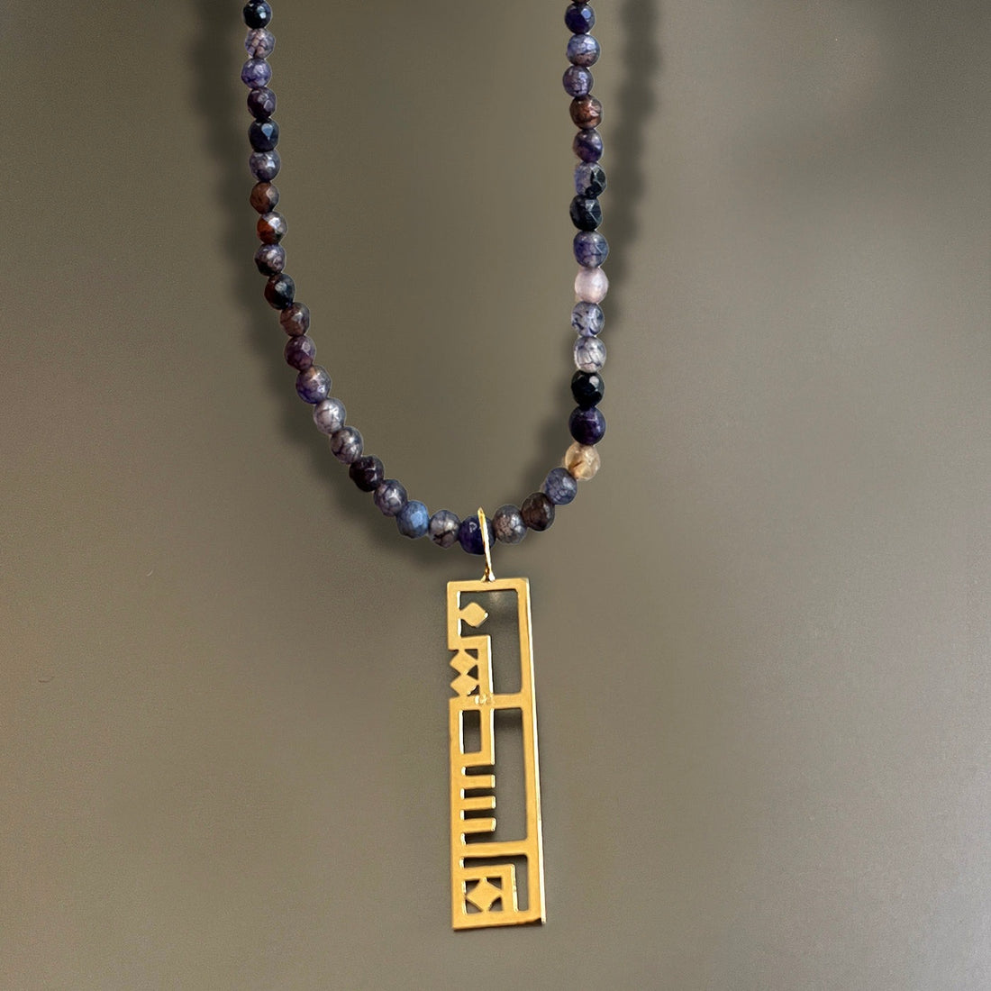 Palestine Name Beads Necklace